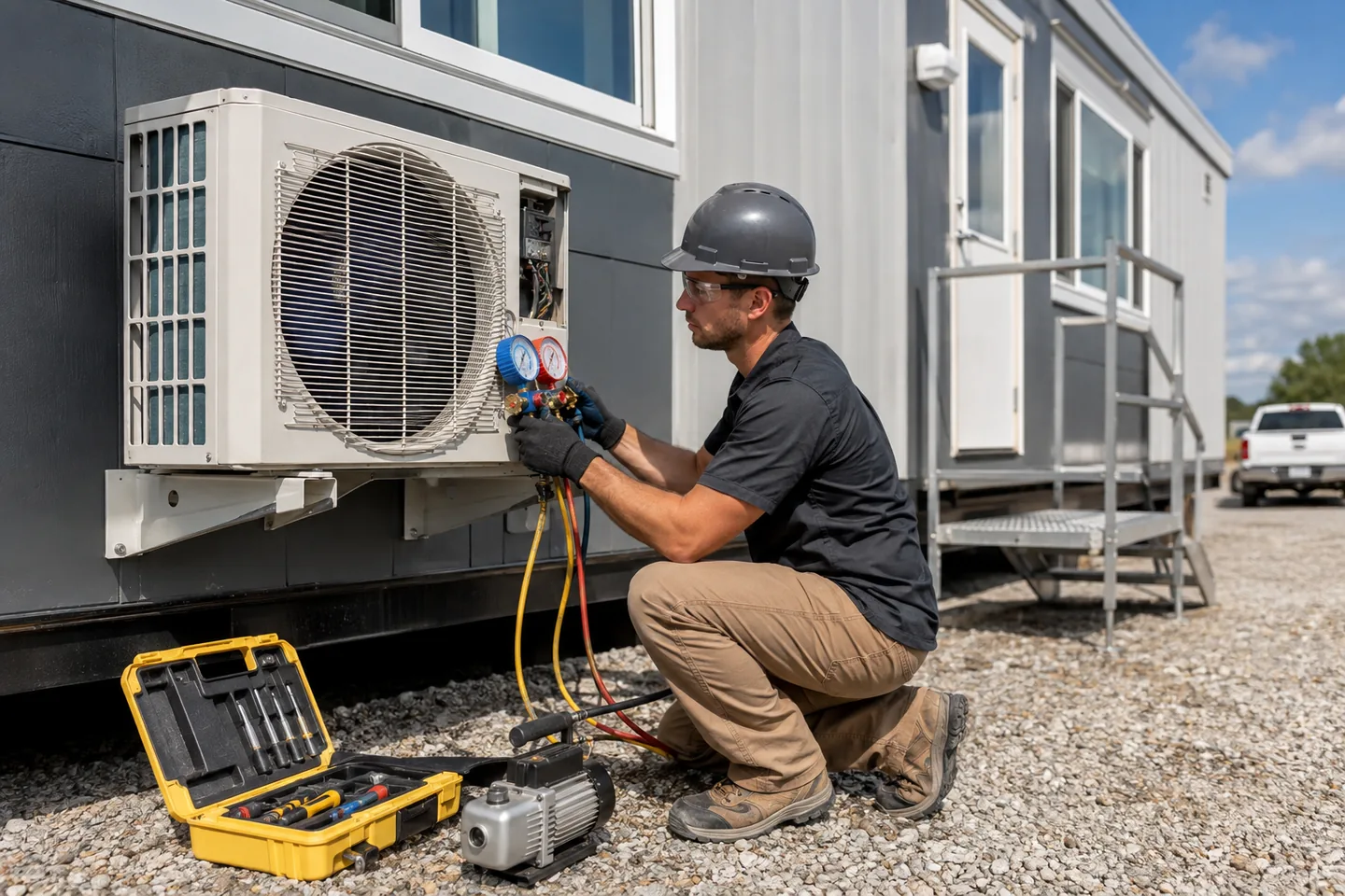 How does energy-efficient mobile office design affect running costs? — mobile office buyer guide