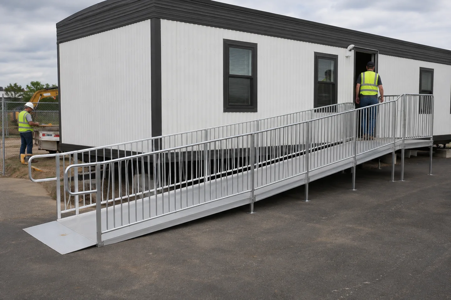Mobile Office Steps, Platforms and Access Ramps — mobile office buyer guide